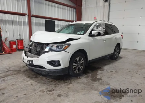 2017 Nissan Pathfinder S from USA, damaged, VIN 5N1DR2MM2HC907497